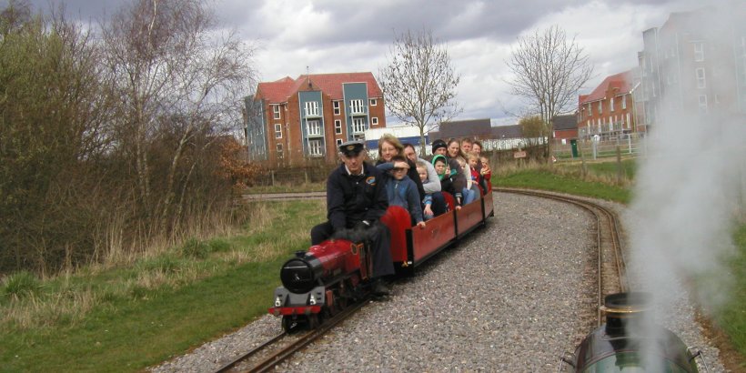 Day out on the SR2 steam train, Southampton